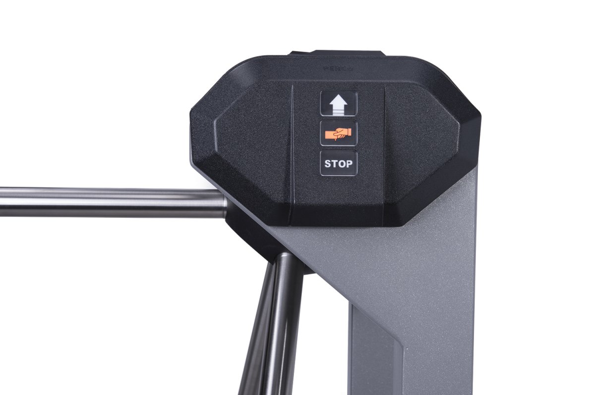 биометрическая электронная проходная kt02.9b со стандартными планками