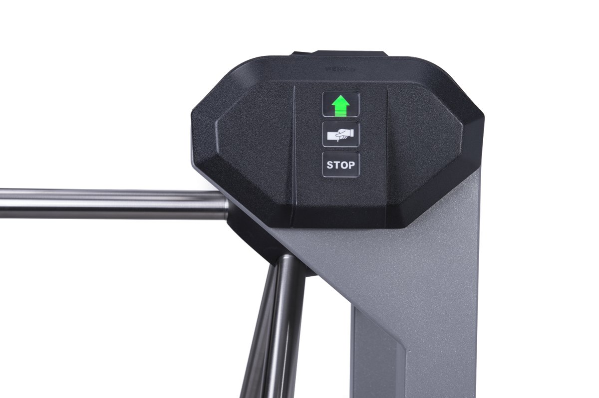 биометрическая электронная проходная kt02.9b со стандартными планками