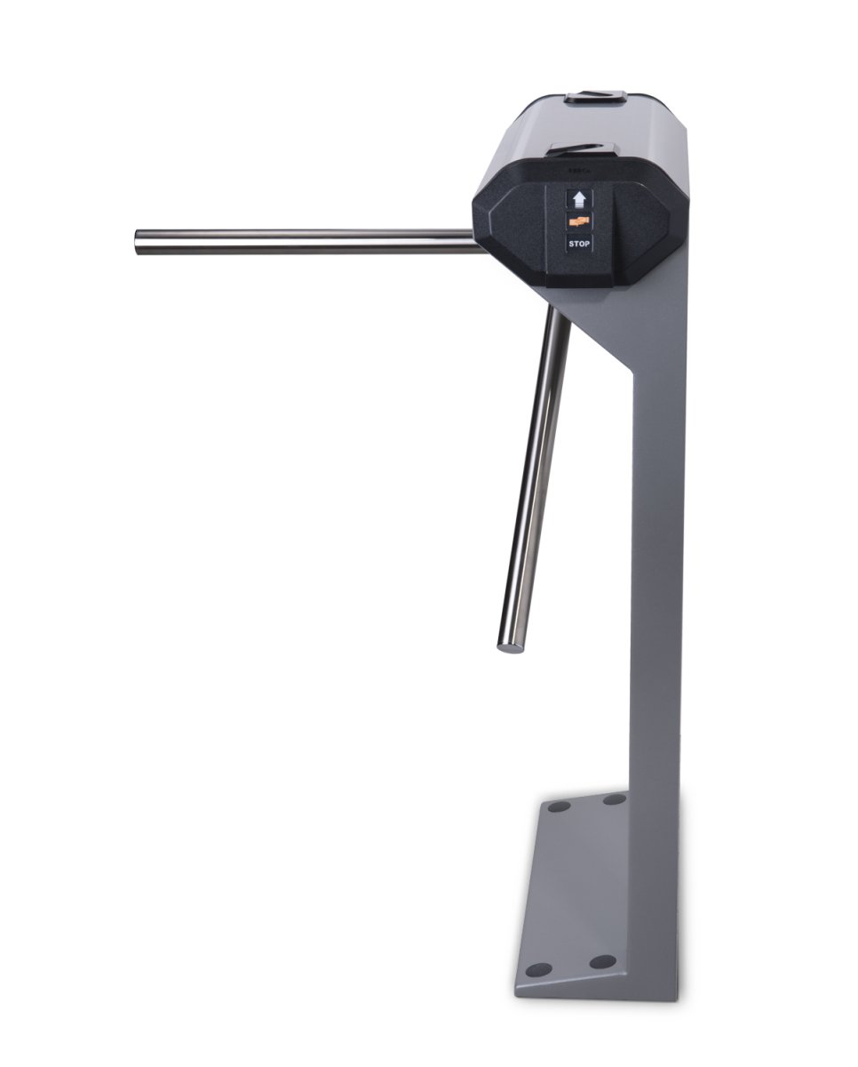 биометрическая электронная проходная kt02.9b со стандартными планками