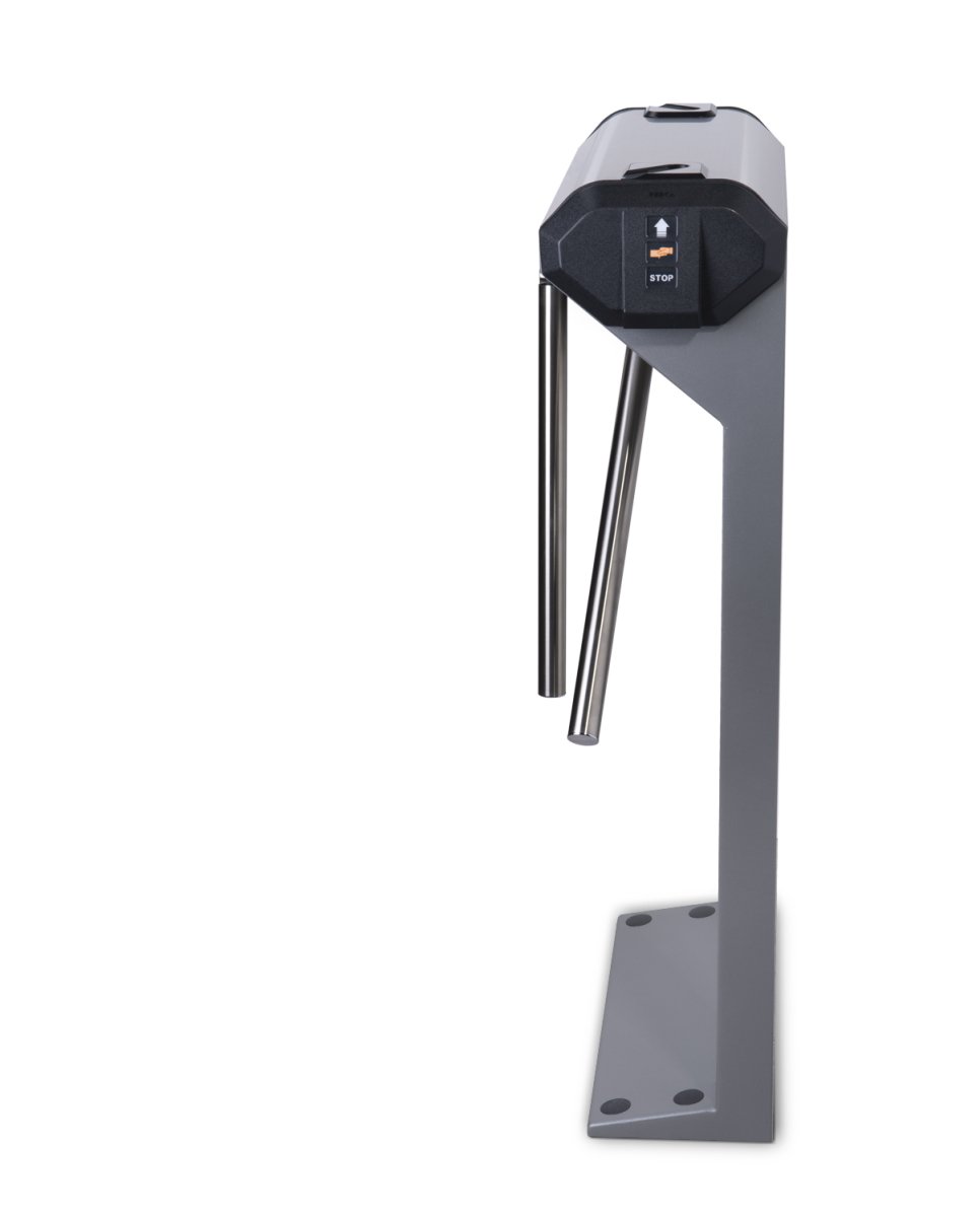 биометрическая электронная проходная kt02.9b со стандартными планками